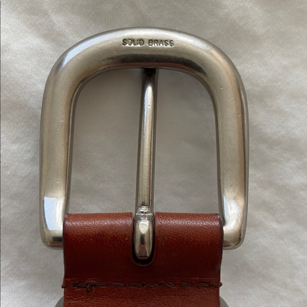 Coach 5922 Woven Leather Belt - Picture 4 of 6